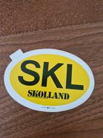 2111 SKL Skolland Vintage Sticker Skol Bier, Verzamelen, Ophalen of Verzenden, Zo goed als nieuw, Overige typen