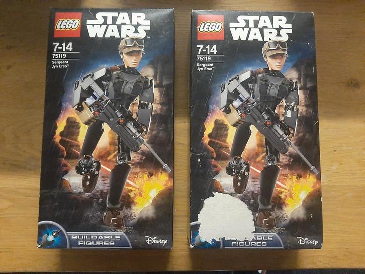 LEGO Star Wars Sergeant Jyn Erso 75119 - 2 stuks nieuw, Kinderen en Baby's, Speelgoed | Duplo en Lego, Nieuw, Lego, Complete set