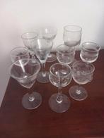 10 diverse oude borrelglaasjes Nieuwstaat, Ophalen, Zo goed als nieuw, Borrel- of Shotglas