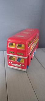 Antieke china tin toys MF844 dubbeldekker blikken bus, Ophalen of Verzenden