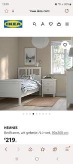 Bed hemnes, Huis en Inrichting, Slaapkamer | Bedden, Hemnes Ikea, 90 cm, Eenpersoons, Wit