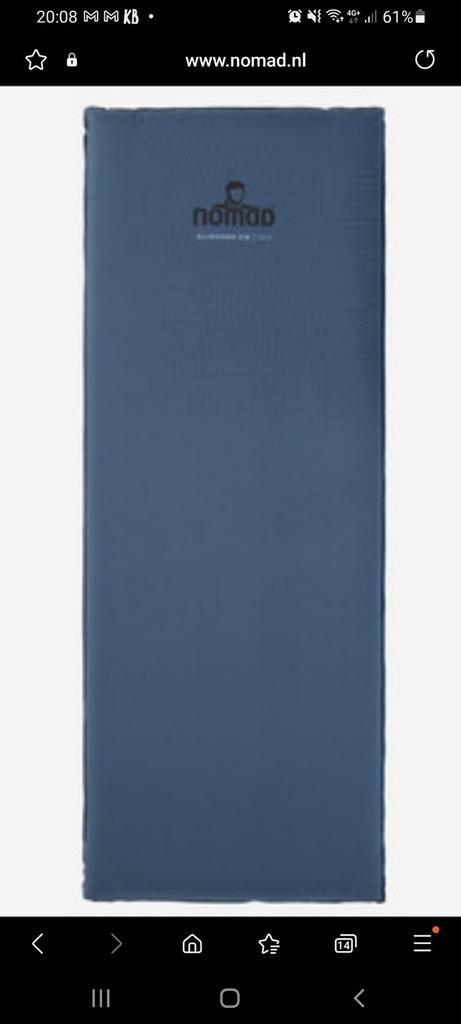 Slaapmat Nomad Allround XW 10.0, Caravans en Kamperen, Slaapmatten, Gebruikt, 1-persoons, Ophalen of Verzenden