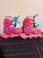 Kinder rolschaatsen roze, Kinderen en Baby's, Speelgoed | Buiten | Rolschaatsen, Kinderen, Ophalen of Verzenden, Verstelbaar, Gebruikt