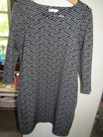 F1952 SISSY-BOY mt L jurk zwart grijs jersey, Verzenden, Zwart, Maat 42/44 (L), Sissy-Boy