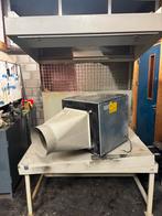 Spuitwand met afzuiging - 1.5x1.46x2.28m, Ophalen, Gebruikt, Afzuiger