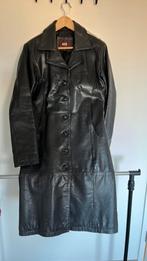 Mooie zwarte leren jas, Ophalen of Verzenden, Zo goed als nieuw, Zwart