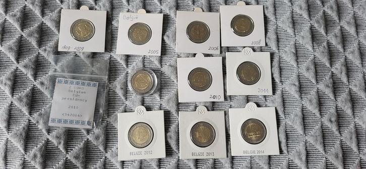 2 euro herdenkingsmunten Belgie, Postzegels en Munten, Munten | Europa | Euromunten, 2 euro, België, Ophalen of Verzenden