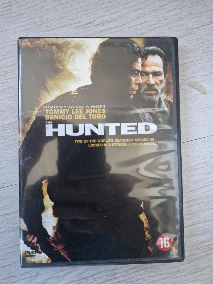 DVD The Hunted - Tommy Lee Jones/Benicio del Toro, Cd's en Dvd's, Dvd's | Thrillers en Misdaad, Gebruikt, Actiethriller, Vanaf 16 jaar