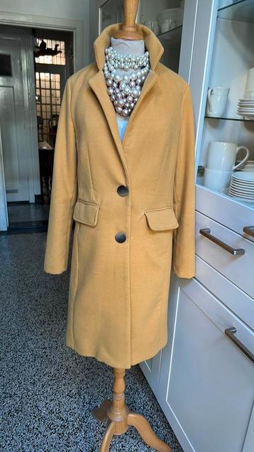 KOTON mosterdgele blazer-coat in mt 36 beschikbaar voor biedingen