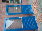 Gratis 3 hardhouten buitendeuren 83x2015, Doe-het-zelf en Verbouw, Kozijnen en Schuifpuien, Gebruikt, Deurkozijn, 150 tot 225 cm