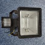 terras lamp met bewegingssensor bouwlamp buiten Halogeenlamp, Hobby en Vrije tijd, Knutselen, Ophalen of Verzenden, Gebruikt