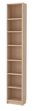 kast BILLY van Ikea, met bovendeel, Ophalen, Minder dan 50 cm, Met deur(en), Hout