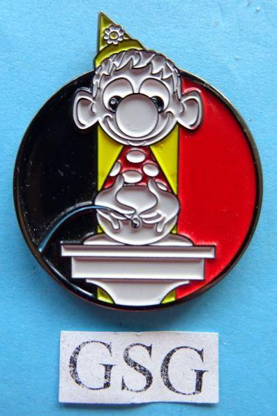 Carnaval Festival België nr. EPP425-02, Ophalen, Zo goed als nieuw, Button of Speldje