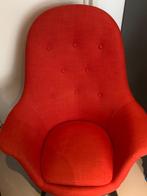 Rode Ikea Stoel - Stijlvol en Comfortabel, Gebruikt, Minder dan 75 cm, Ophalen of Verzenden, Stof