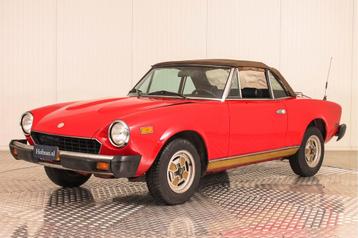 Fiat 124 Spider 2000 injectie (bj 1981) beschikbaar voor biedingen