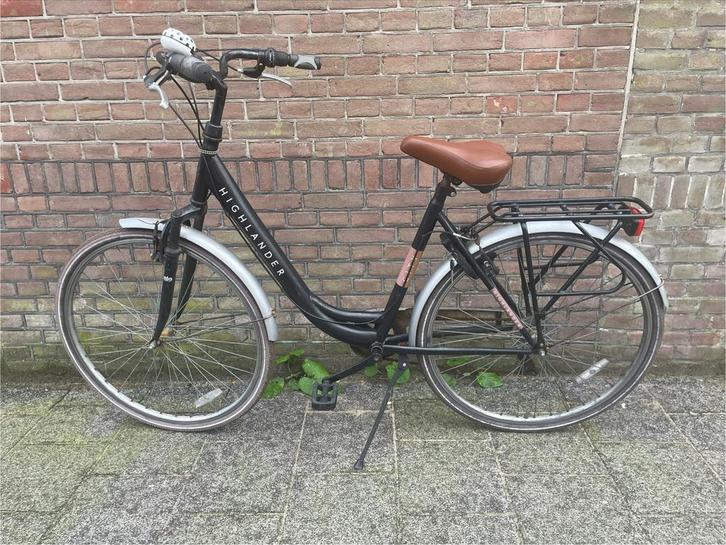 Highlander Damesfiets 28 inch, 8 versnellingen, Fietsen en Brommers, Fietsen | Dames | Damesfietsen, Gebruikt, Overige merken