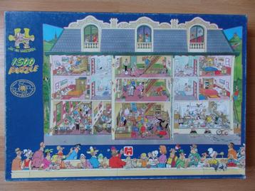 Jan van Haasteren puzzel "Hotel" 1500 stukjes beschikbaar voor biedingen