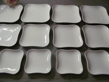 12 Villeroy & Boch Vivo Gebaks Borden /Petit Four Schaaltjes beschikbaar voor biedingen