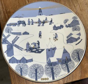 ARABIA Finland wandbord keramiek van Raija Uosikkinen 1980 beschikbaar voor biedingen