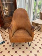 Fauteuil leer Topform, Huis en Inrichting, Fauteuils, Ophalen, Zo goed als nieuw, Leer
