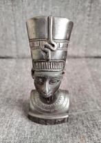 Vintage jaren 60 Egyptisch buste Nefertiti beeldje, Verzenden, Zo goed als nieuw, Mens