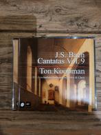 Bach cantates Ton Koopman vol 9, Ophalen of Verzenden, Barok, Zo goed als nieuw, Overige typen