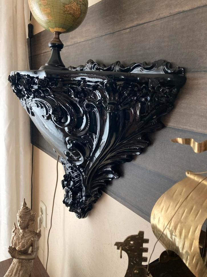 64 cm brede Gothic porseleinen wandconsole muur console, Antiek en Kunst, Antiek | Woonaccessoires, Ophalen