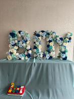 Te huur: babyshower pakket blauw boy - jongen, Hobby en Vrije tijd, Feestartikelen | Verhuur, Ophalen, Zo goed als nieuw, Geboorte of Huwelijk