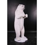 Poolbeer 210 cm - Polarbear staand op rots, Verzamelen, Dierenverzamelingen, Nieuw, Ophalen