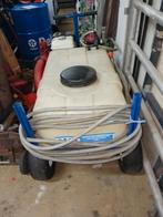 Hogedrukspuit met Hondabenzinemotor 200 lt en spuitboom ., Ophalen, Zo goed als nieuw