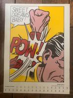 Roy Lichtenstein originele litho van de DuMont kalender, Ophalen of Verzenden