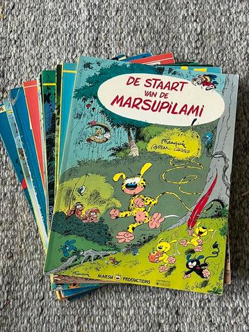 Complete stripcollectie 14 albums Marsupilami Franquin beschikbaar voor biedingen