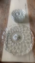 Gebakstel, Huis en Inrichting, Keuken | Servies, Ophalen, Glas of Glazen, Gebruikt, Glas