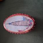 Oud kwatta blik Grote kerk Breda, Antiek en Kunst, Curiosa en Brocante, Ophalen of Verzenden