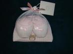 nieuw roze baby slofjes en muts met beertje mini mon, Slofjes, Meisje, Nieuw, Ophalen of Verzenden