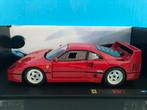 FERRARI F40 1:18 HOT WHEELS ELITE, Hobby en Vrije tijd, Modelauto's | 1:18, Ophalen of Verzenden, Zo goed als nieuw, Auto, Hot Wheels