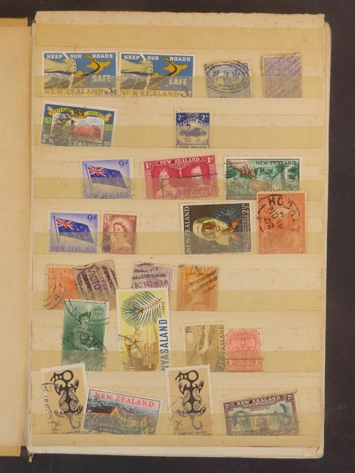 ENGELSE KOLONIËN - vnl.KLASSIEK/OUD - (B158) - 1/2 -, Postzegels en Munten, Postzegels | Volle albums en Verzamelingen, Buitenland