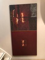 GROOT SCHILDERIJ "MODERN ART" 180 x 90 cm. -50% KORTING, Ophalen, Gielen, Zo goed als nieuw, Info@houseofcoco.nl