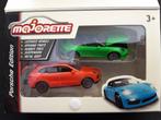 Majorette PORSCHE set Cayenne en 911 cabriolet 1:64, Nieuw, 1:64, Ophalen of Verzenden, Auto