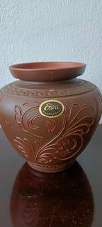 Elvira Handarbeit Aardewerk Vaas met Bloemen, Ophalen of Verzenden