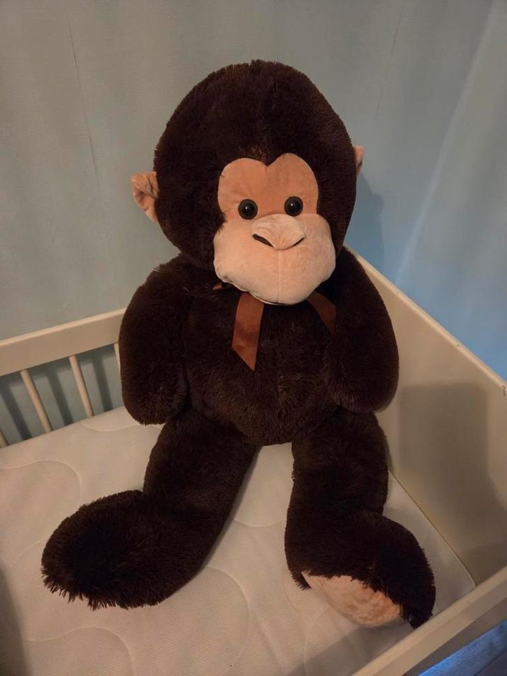 Grote Knuffel Aap nieuw, Kinderen en Baby's, Speelgoed | Knuffels en Pluche, Zo goed als nieuw, Overige typen, Ophalen