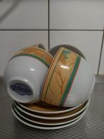 4 kop en schotels, Ophalen of Verzenden, Zo goed als nieuw, Overige stijlen, Kop(pen) en/of Schotel(s)