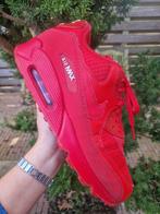 Nike Air Max 90 Triple Red maat 44,5, Ophalen of Verzenden, Zo goed als nieuw, Sneakers of Gympen, Overige kleuren