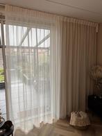 Elektrische gordijnrails IRIS met gordijnen 5 meter, Ophalen, Zo goed als nieuw, Wit, 200 cm of meer