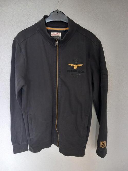 Petrol vest maat L, Kleding | Heren, Truien en Vesten, Zo goed als nieuw, Maat 52/54 (L), Bruin, Ophalen of Verzenden