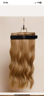 Clip in v extensions 40cm human hair, Ophalen of Verzenden, Pruik of Haarverlenging