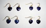 Oorbellen Lapis Lazuli Hartjes Edelsteen, Sieraden, Tassen en Uiterlijk, Edelstenen, Verzenden, Nieuw