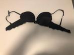 Hunkemoller Noir push up bh 70C paar keer gedragen, Ophalen of Verzenden, Zwart, BH