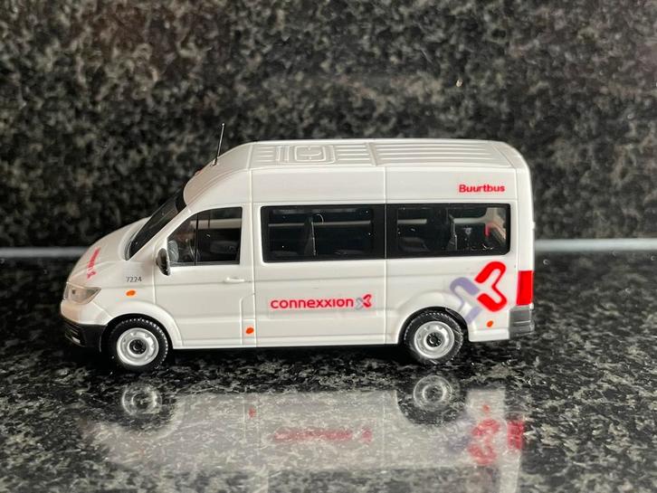 Decals transfer logo set connexxion rood buurtbus 7224 1:87, Hobby en Vrije tijd, Modelauto's | 1:87, Nieuw, Verzenden