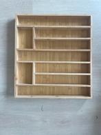 Grote bamboe bestekbak 51x47 cm – Coninx, Ophalen, Zo goed als nieuw